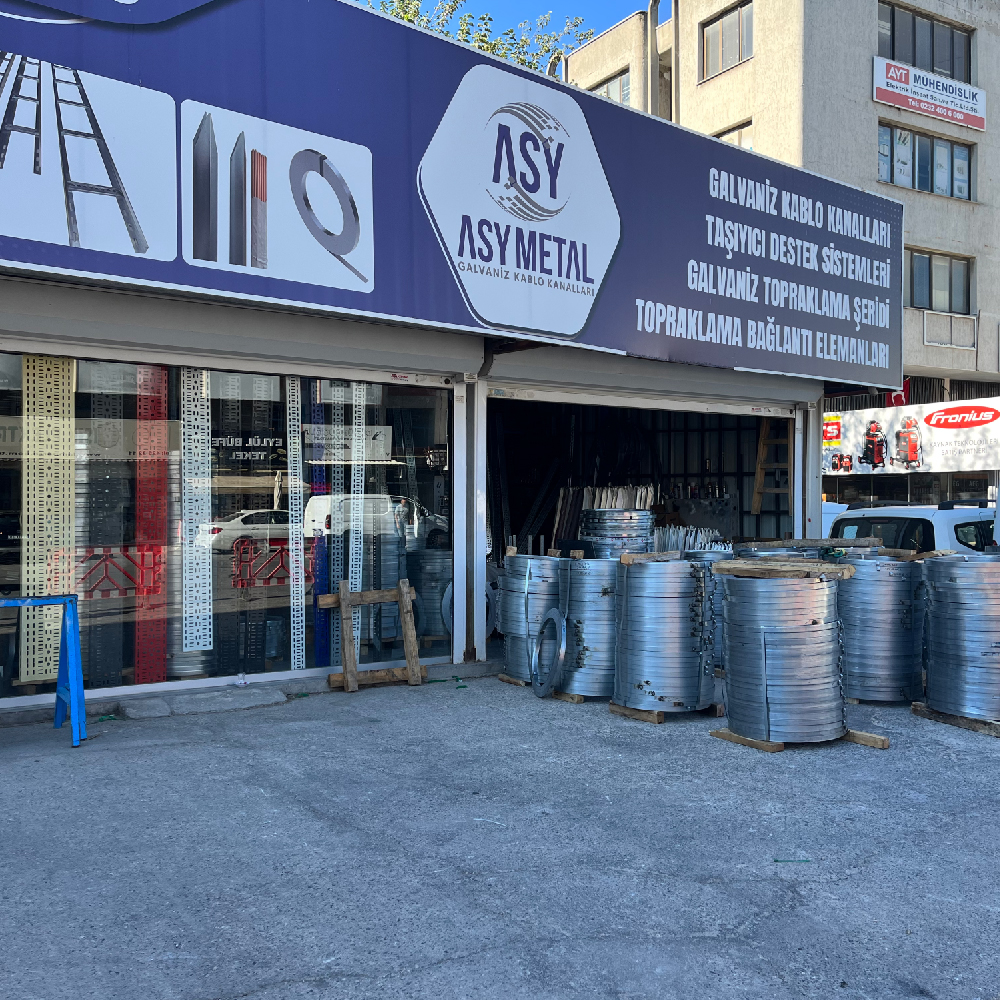 Galvaniz Kablo Merdiveni ve Duvar Konsolları